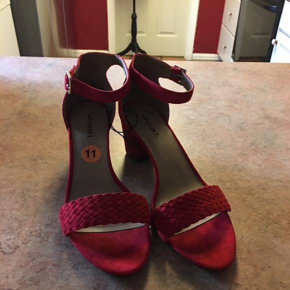 🎄epic sale🎄White mountain red suede sandal - Picture 8 of 10